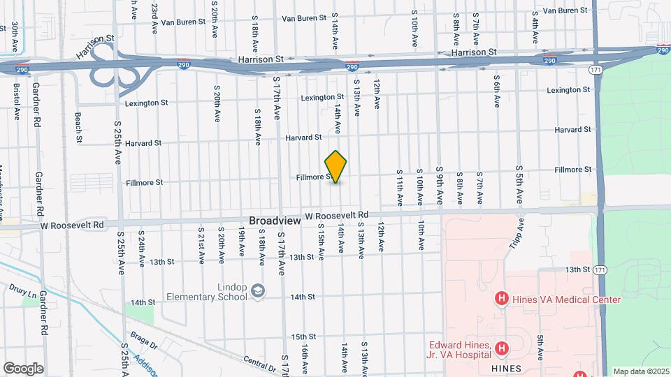 2116 S 14th Ave Map and Location Details