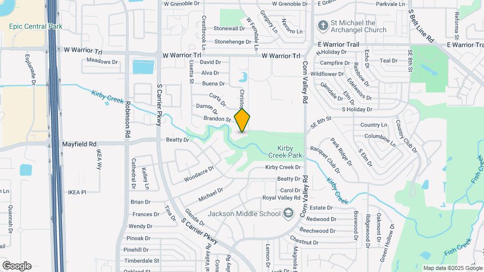 3174 Christopher St Map and Location Details