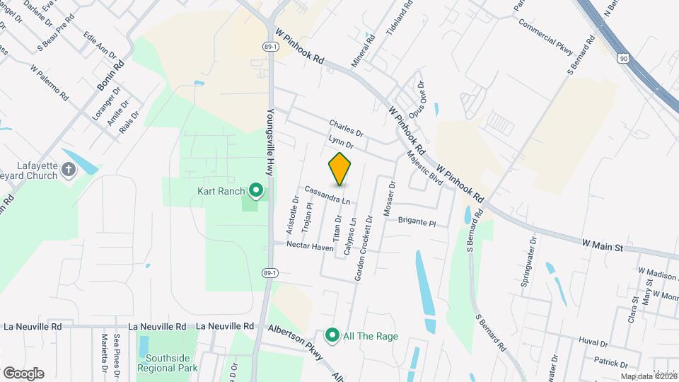 303 Titan Dr Map and Location Details