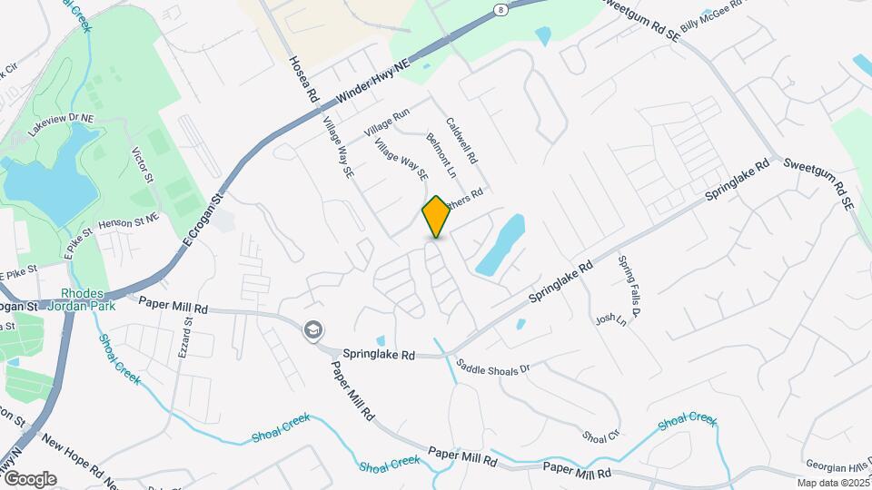 126 Springbottom Dr SE Map and Location Details