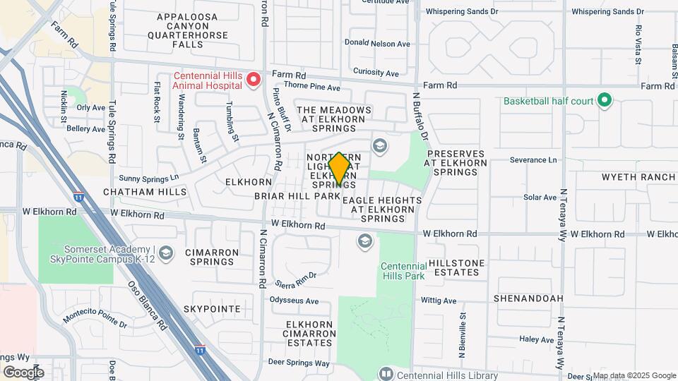 7233 Buglehorn St Map and Location Details