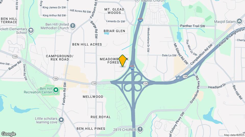 3467 Meadowland Pl SW Map and Location Details