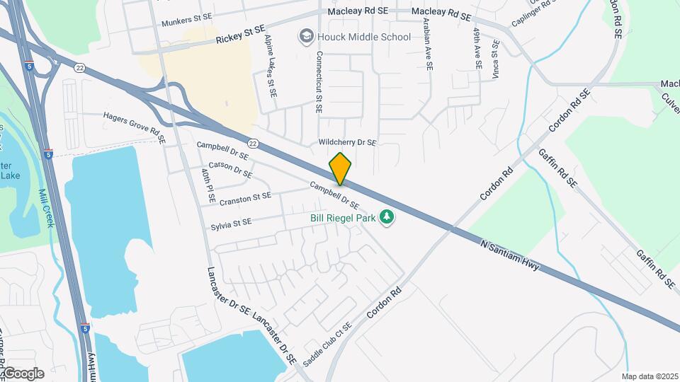 4433 Campbell Dr SE Map and Location Details