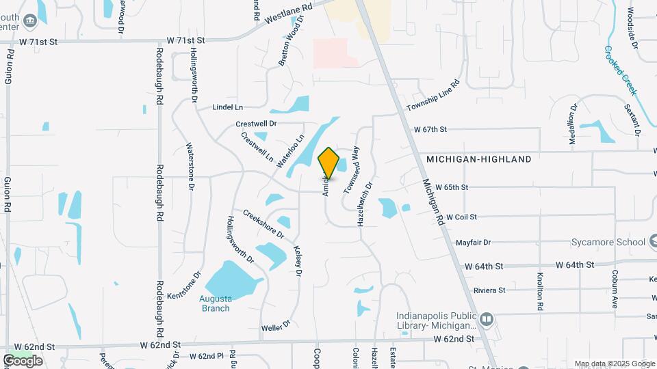 3021 Metz Ct Map and Location Details