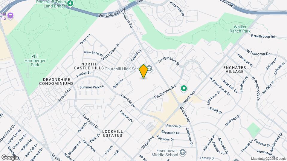 12049 Blanco Rd, Unit 203 Map and Location Details