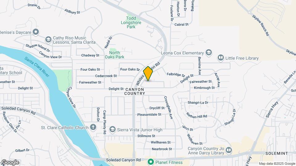 19126 Fairweather St Map and Location Details