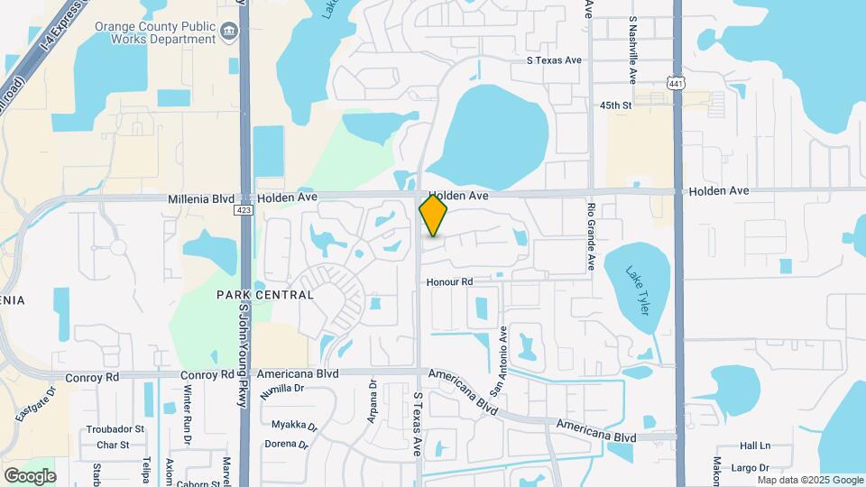 4707 S Texas Ave, Unit B Map and Location Details