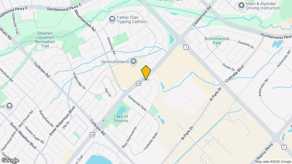 68 Pennyroyal Crescent Map and Location Details