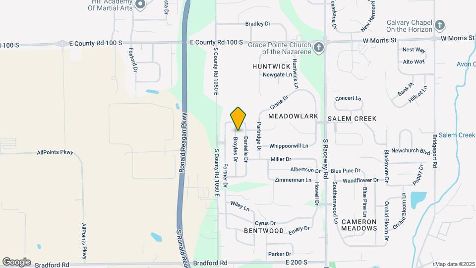 1413 Broyles Dr Map and Location Details