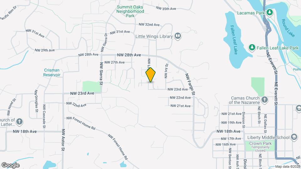 2431 NW Logan St Map and Location Details