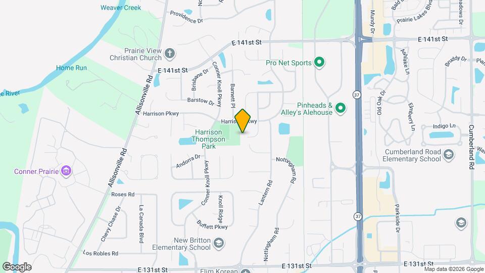 13720 Wyandotte Pl Map and Location Details