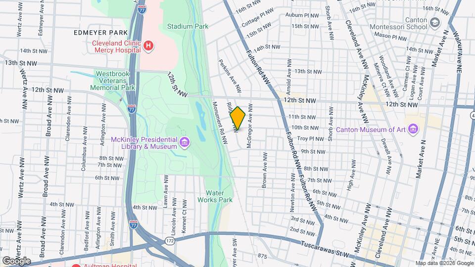 936 Ridge Rd NW Map and Location Details