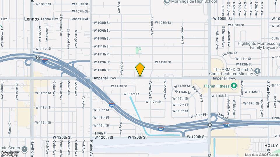 3672 W Imperial Hwy, Unit 404 Mapa y Detalles de la Ubicación