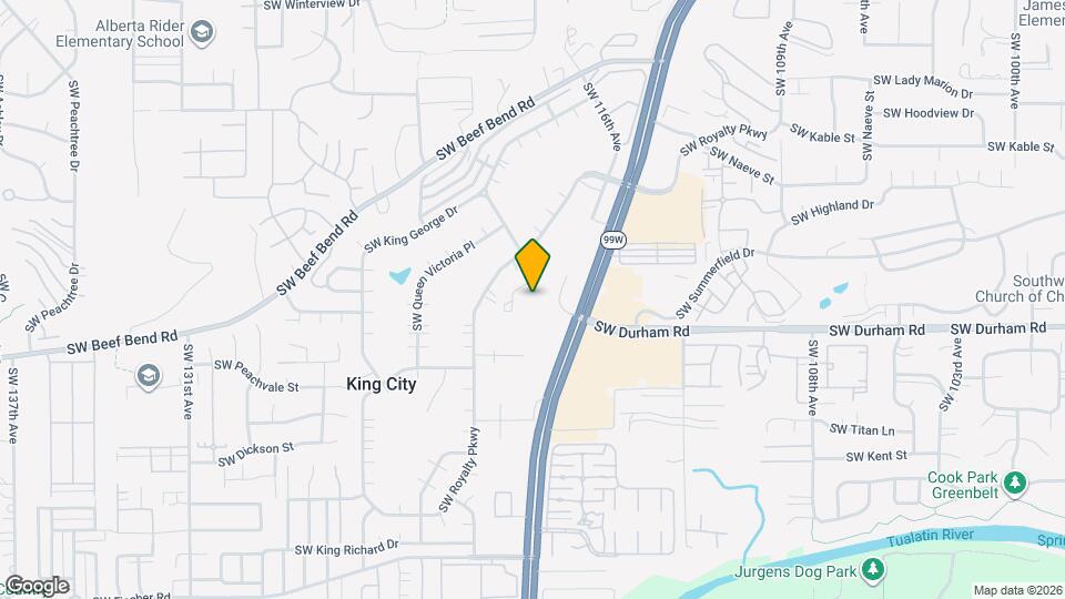King City Senior Village Mapa y Detalles de la Ubicación