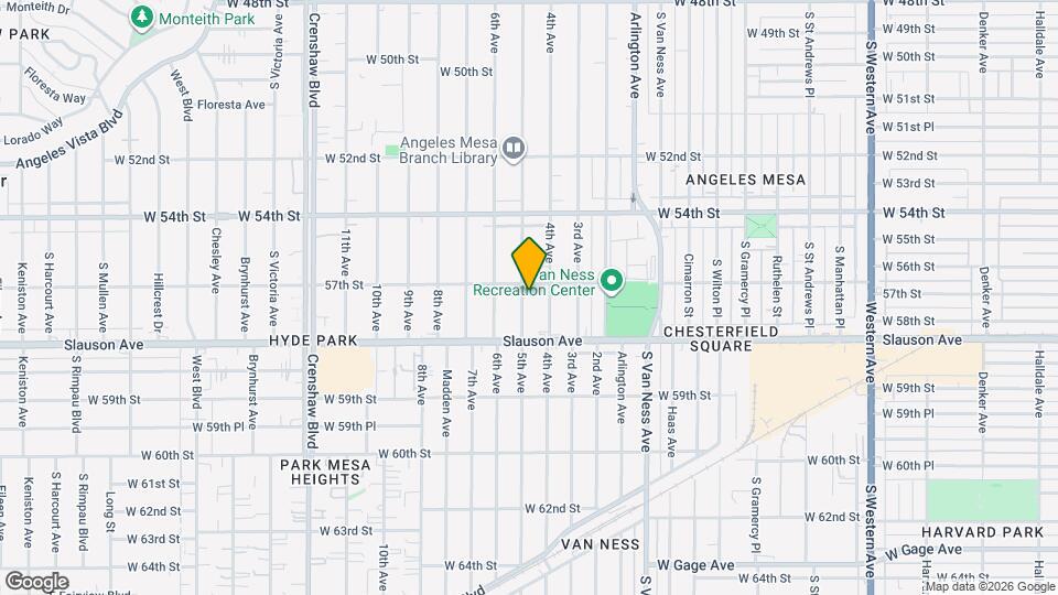 5712 5th Ave, Unit 1 Map and Location Details