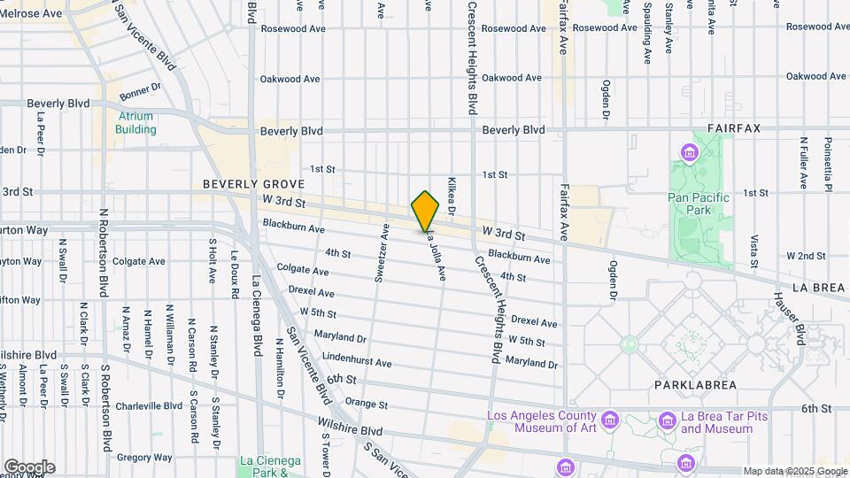 8203 Blackburn Ave Map and Location Details
