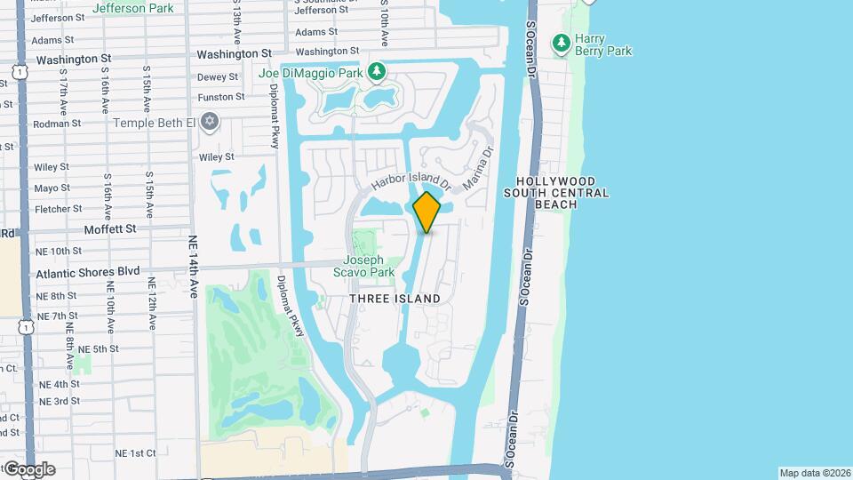 925 NE 26th Ave Map and Location Details