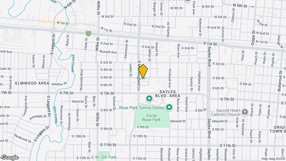 2857 S 5th St Map and Location Details