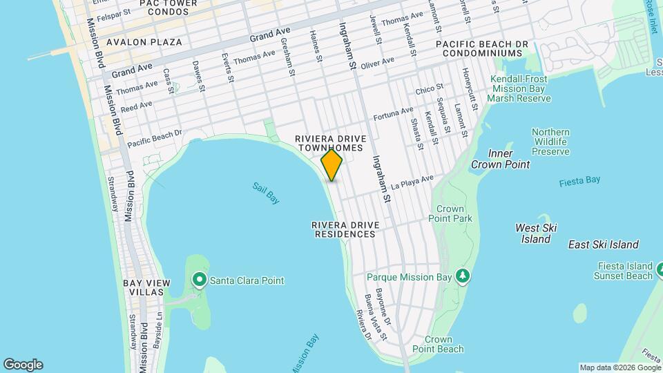 3850 Riviera Dr, Unit 3 Map and Location Details