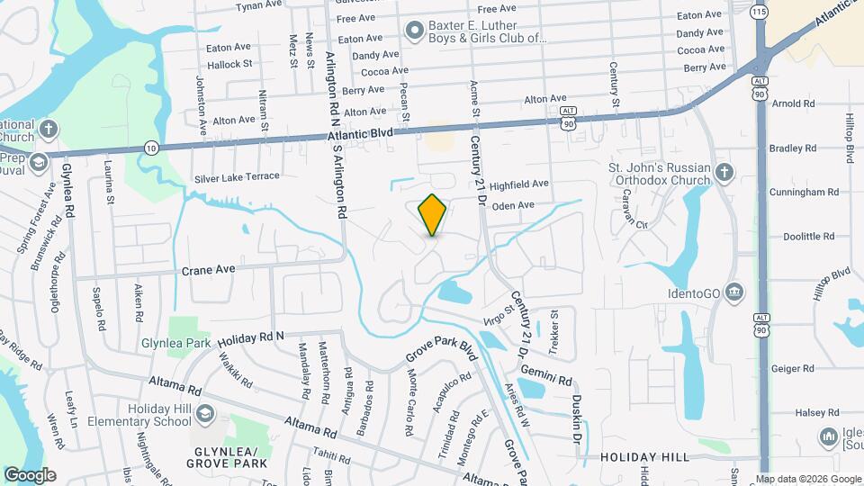 400 Aralia Ln Map and Location Details