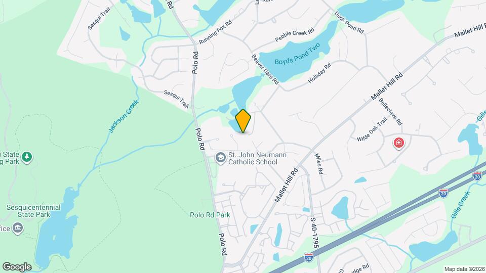 22 N Sweetbriar Ln Map and Location Details