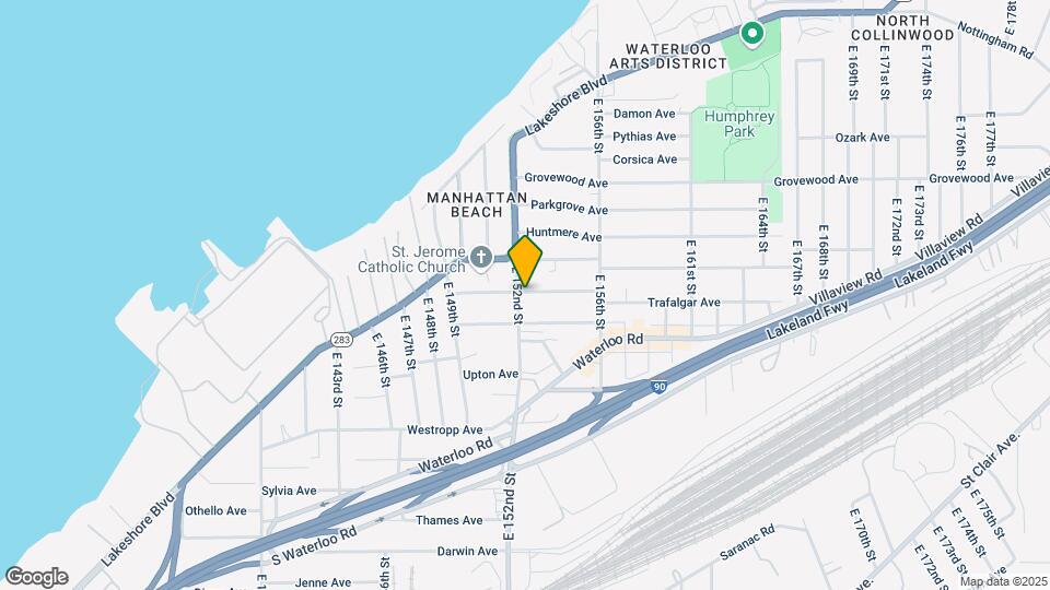 East Lakeshore Apartments Map and Location Details