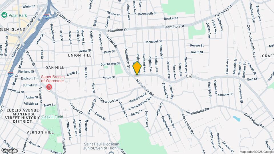 5 Massasoit Rd Map and Location Details