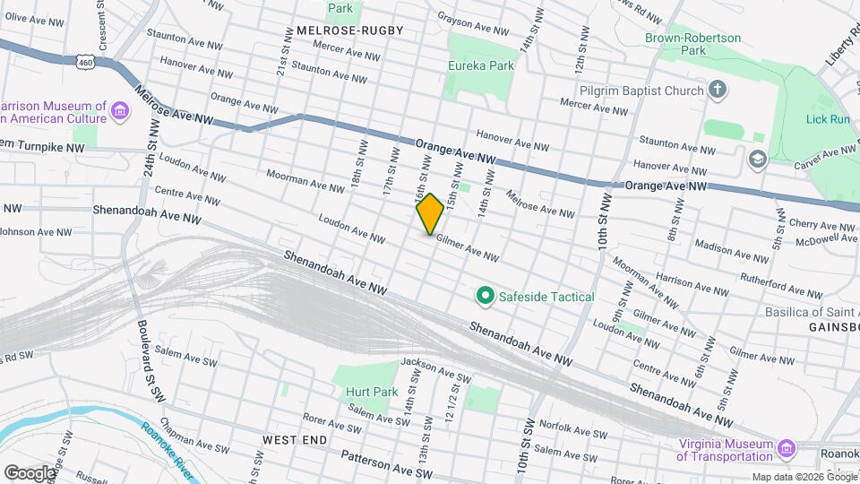 1506 Gilmer Ave NW Map and Location Details