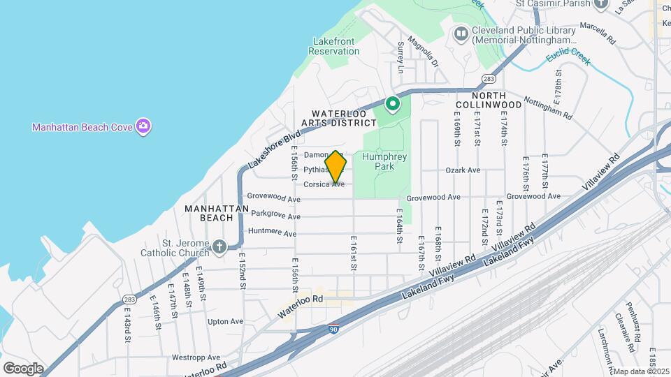 15906 Corsica Ave Map and Location Details