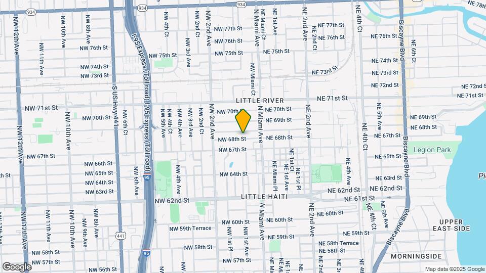 53 NW 68th St Map and Location Details