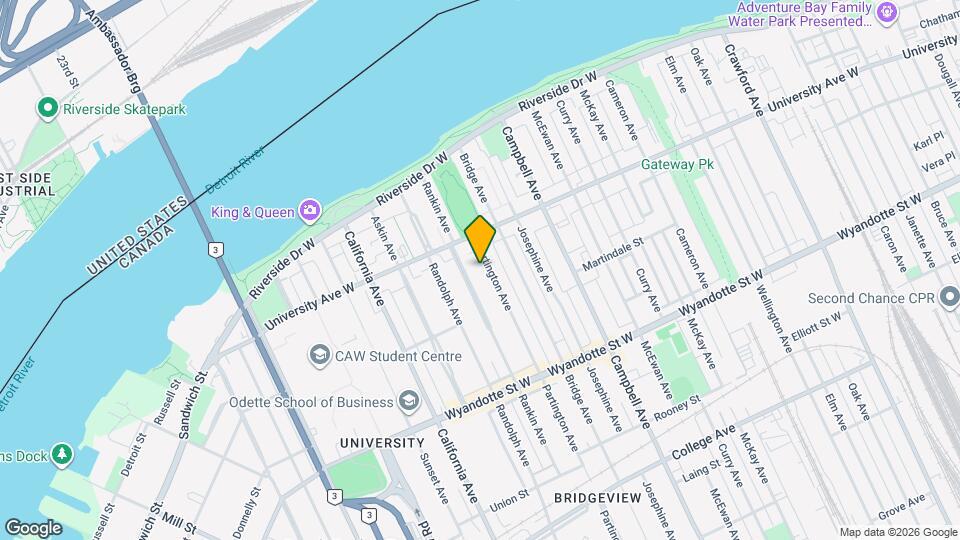 343 Partington Ave Map and Location Details