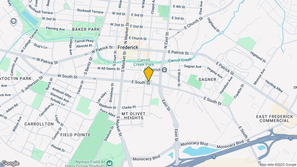 110 E South St Map and Location Details