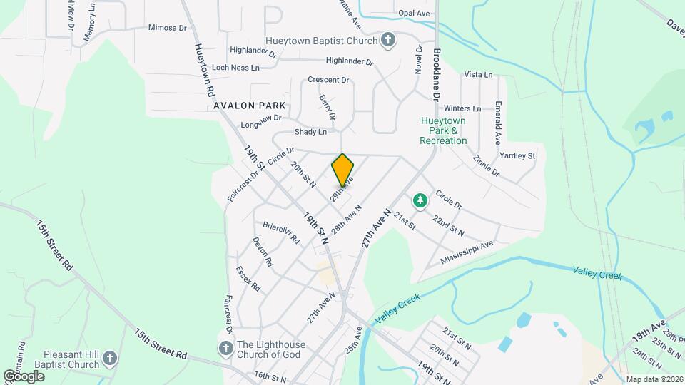 2017 29th Ave Map and Location Details