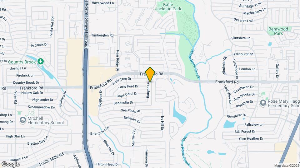 4544 Banyon Ln Map and Location Details