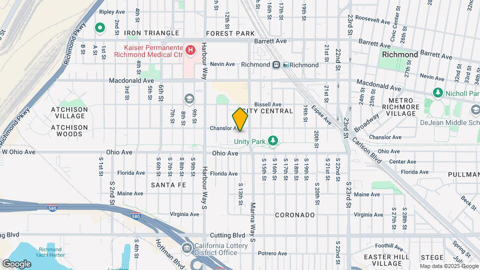 34-38 13th St Map and Location Details