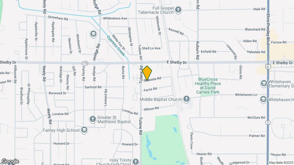 655 Granada Rd Map and Location Details