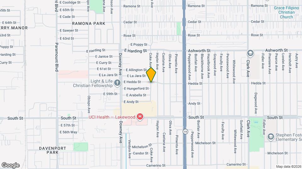 5972 Coke Ave Map and Location Details