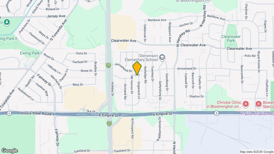 1240 Dogwood Ln Map and Location Details