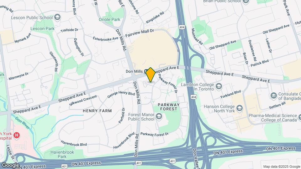 60-TH60 Forest Manor Rd Map and Location Details