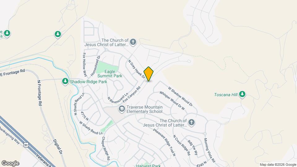 5002 N Marble Fox Way Map and Location Details