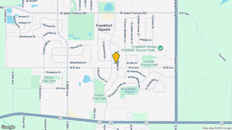 20656 S Acorn Ridge Dr Map and Location Details