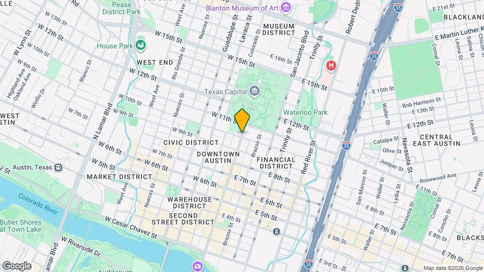 4802 N Congress Ave Map and Location Details