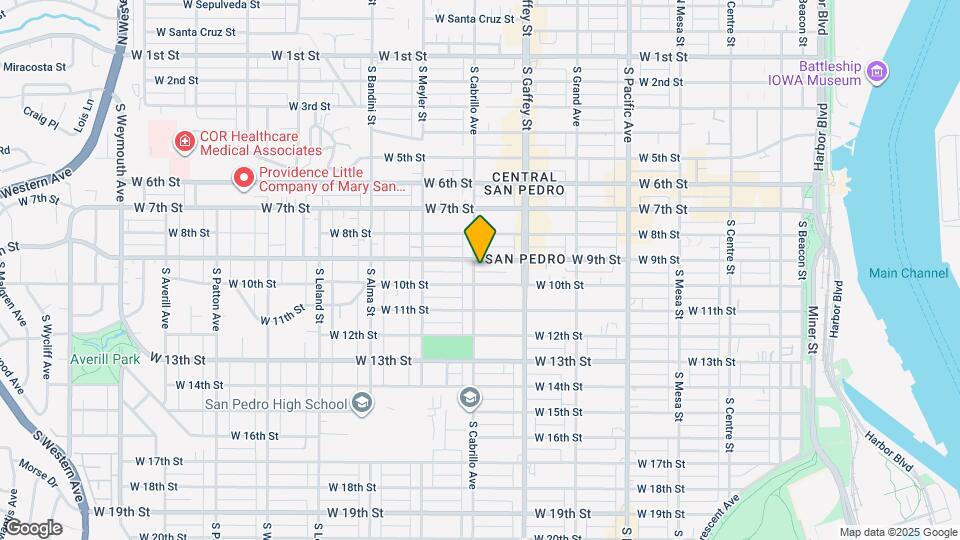 918 S Cabrillo Ave Map and Location Details