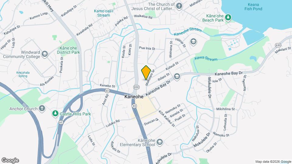 45-467-467 Makalani St Map and Location Details