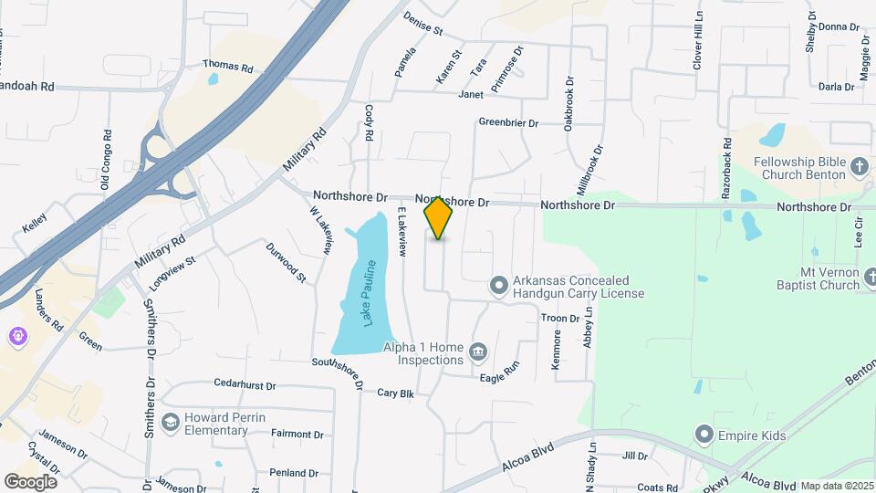 2225 Redwood Dr Mapa y Detalles de la Ubicación