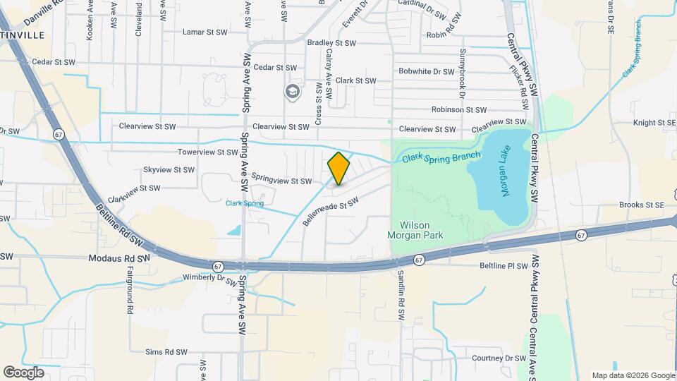 507 Springview St SW Map and Location Details