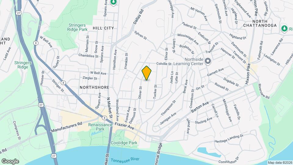 515 Druid Ln Mapa y Detalles de la Ubicación