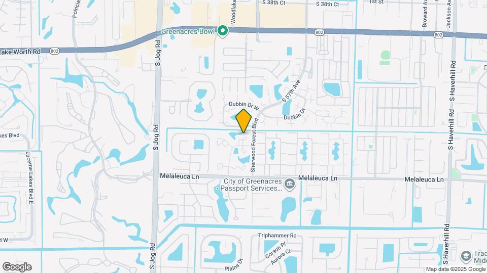 4171 Oak Terrace Dr Map and Location Details