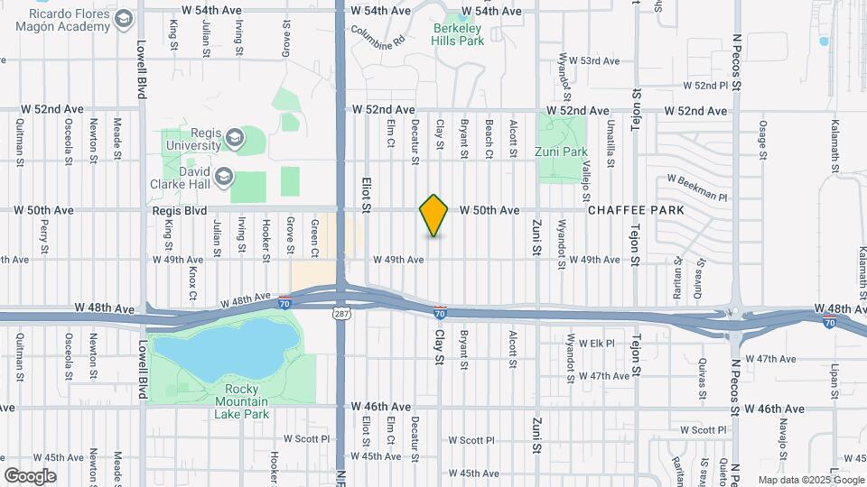 4925 Clay St Map and Location Details