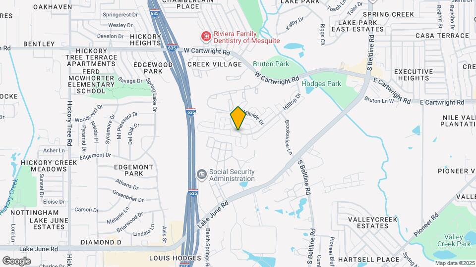 12714 Hilltop Dr Map and Location Details